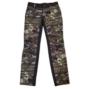 Under Armour Storm Stealth Reaper Camo Hunting Pants Womens 8 Fitted